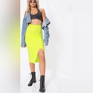 Free People Skyline MIDI Skirt